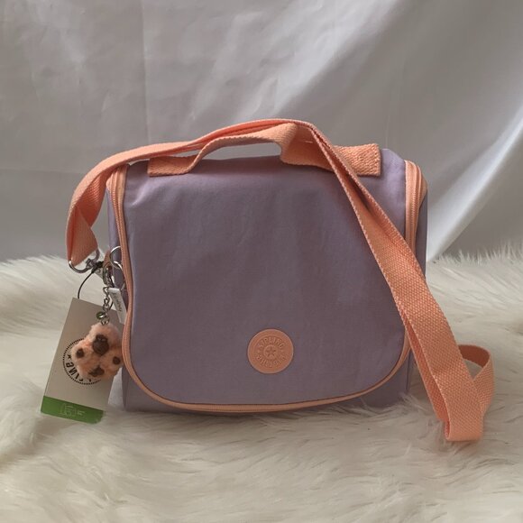 Kipling Handbags - KIPLING New Kichirou Insulated Lunch Bag in Endless Lilac/Coral